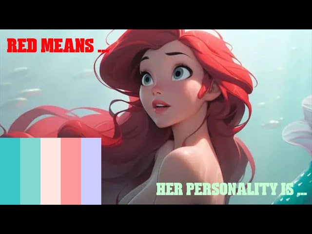 The psychology of colors: exploring Disney characters behavior ❤️‍🔥