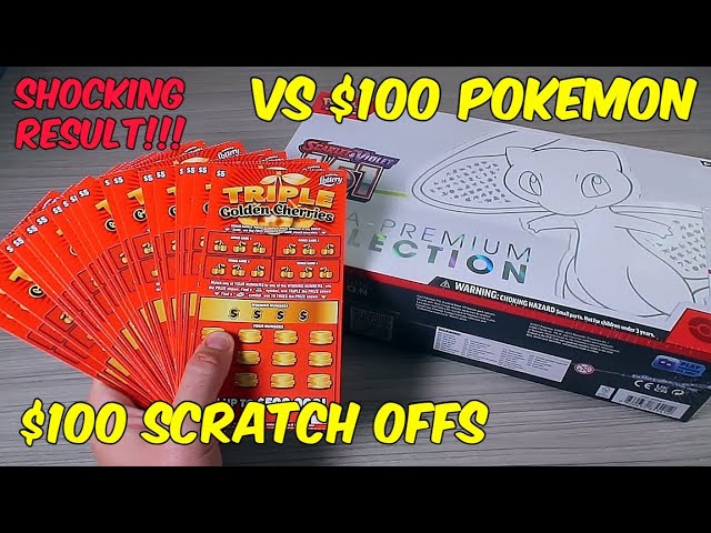 I Bought $100 Lottery Scratch Offs Vs $100 Pokémon 151 Ultra Premium Collection Box