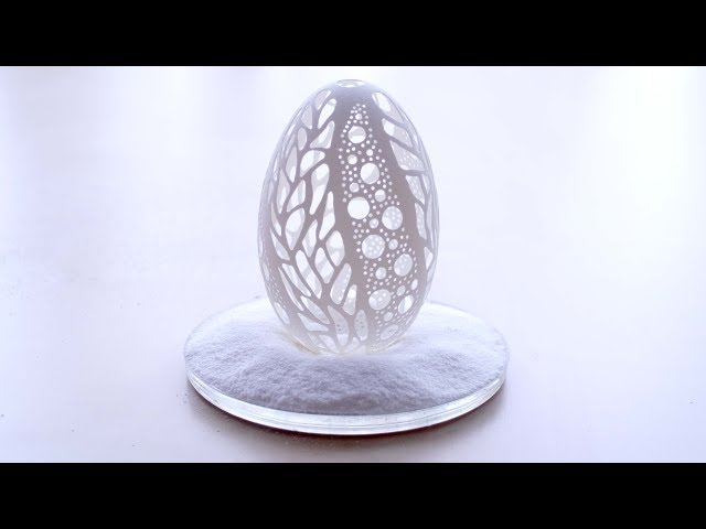 How to carve an egg - Comment graver un oeuf - Cómo tallar un huevo