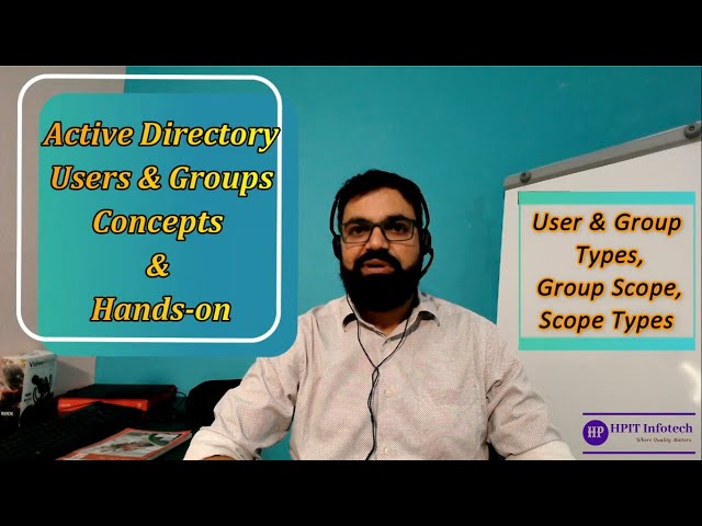 Creating and Managing Active Directory Users and Groups in Windows Server 2019 | Concepts & Hands-on