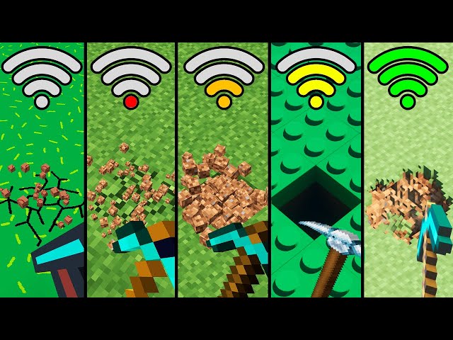 physics minecraft with different Wi-Fi be like
