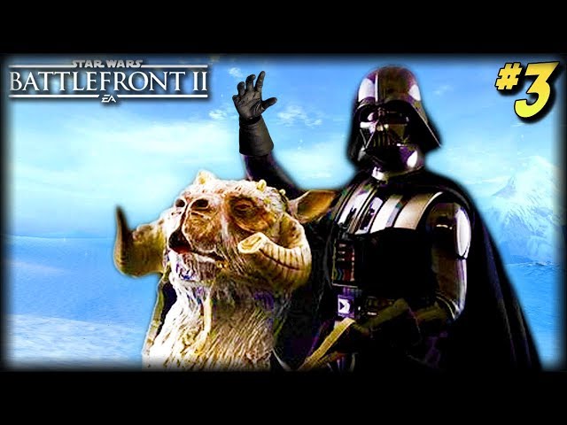Star Wars Battlefront 2 - Funny Moments #3 (Tauntaun Fails!)