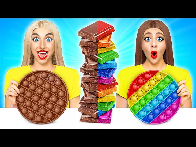 Čokolada Protiv Prave Hrane Izazov #7 Multi DO Challenge