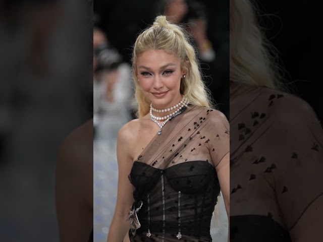 She's an icon, she's a legend, and she is the moment. 🖤🥂 Happy birthday #GigiHadid. (🎥: Getty)