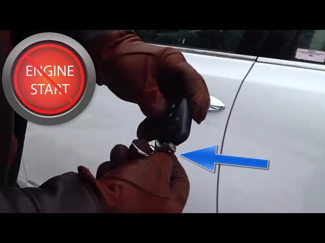 Unlock and Open Any Keyless Start Car With a Dead Key Fob And a Hidden Key Hole, through 2019!