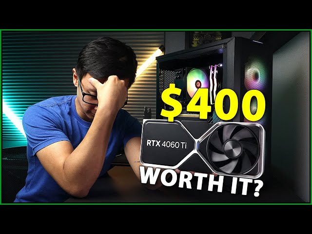 I built a PC with the RTX 4060 Ti and it was… underwhelming.