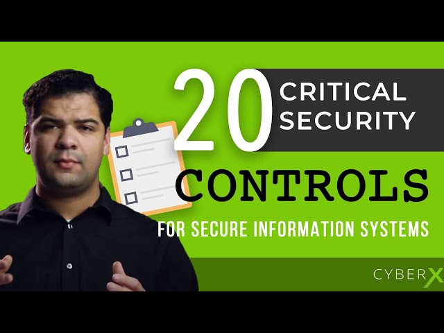 20 Critical Security Controls Crash Course: Make Your Network More Secure
