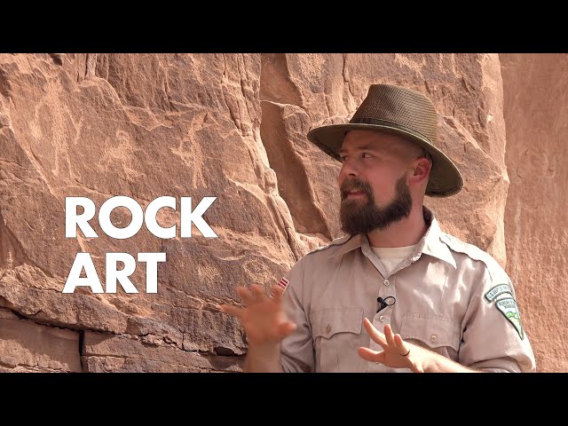 Moab Rock Art ~  1 Minute, Recreate Responsibly