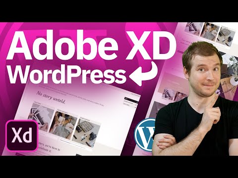 Adobe XD to WordPress