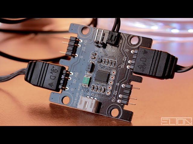 Sharkoon RGB Controller / Lüfter anschließen | ELTON