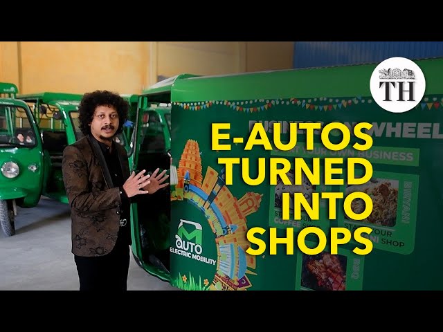 These e-autos can double up as shops