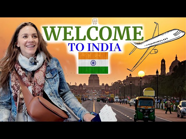 On my way to INDIA!! | First stop... DELHI!