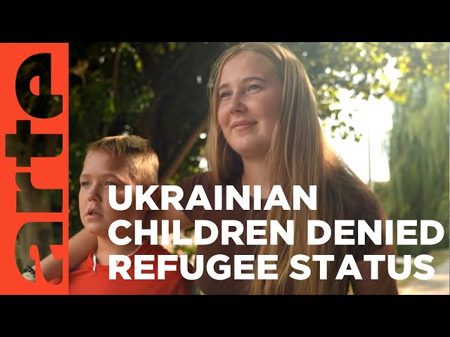 Ukrainian Child Refugees in France | ARTE.tv Documentary