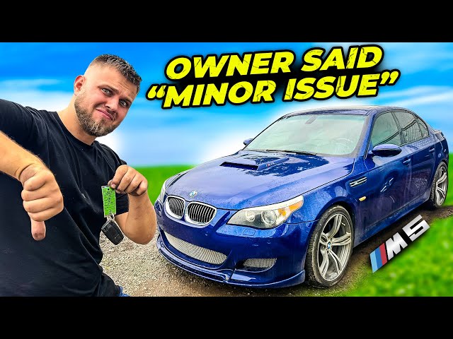 I GOT SCAMMED TRYING TO BUY A MINT BMW V10 M5!
