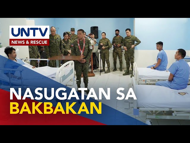 7 sundalong nasugatan sa sagupaan vs BIFF sa Maguindanao, pinarangalan ng AFP