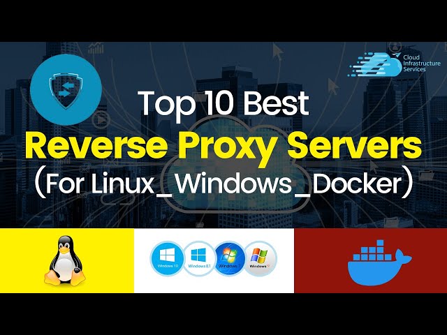 Top 10 Best Reverse Proxy Servers for Linux / Windows / Docker