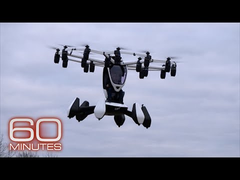 Flying vehicles of the future: Companies racing to develop eVTOL "air taxis"