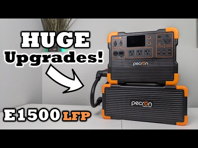 Pecron E1500LFP - Pecron Upped Their Game! It's Packed With Features!