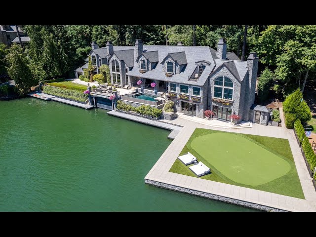 Oregon's Top Luxury Waterfront Dream Home - 1500 Northshore Rd, Lake Oswego OR 97034