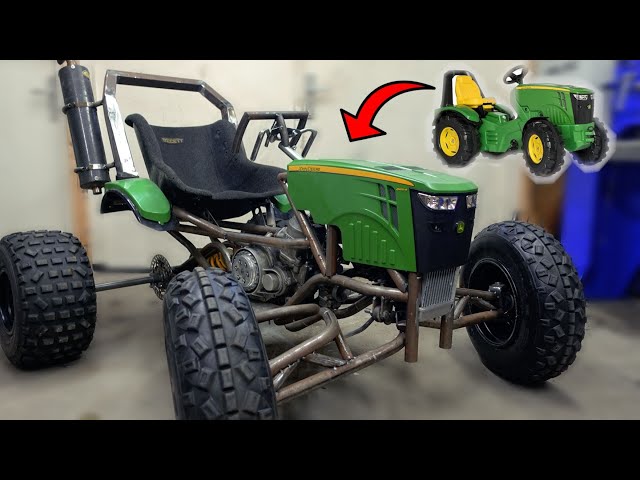 40 HP Toy tractor build part 3 - engine and more!