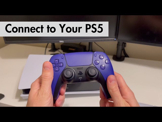 How to Connect a PS5 Controller to a PS5 (First Time or Additional Controller)
