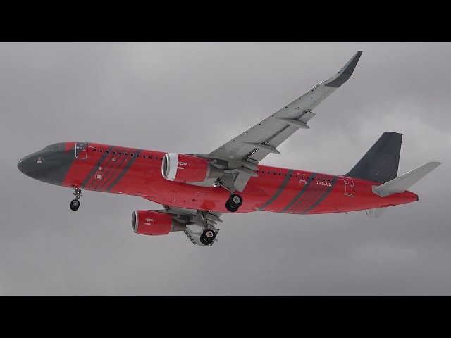 Jetlines - Airbus A320-214 - Windy Landing