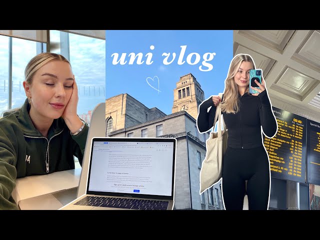 productive uni diaries | preparing for the new semester & working in London!