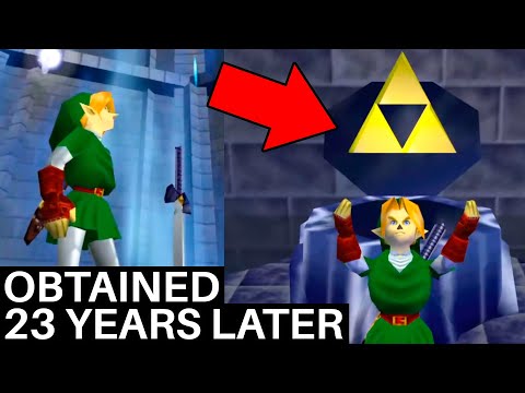 How Players Finally Obtained the Triforce 23 Years Later in Ocarina of Time (Zelda)