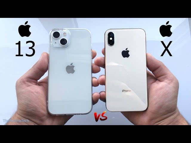 iPhone 13 vs iPhone X Speed Test