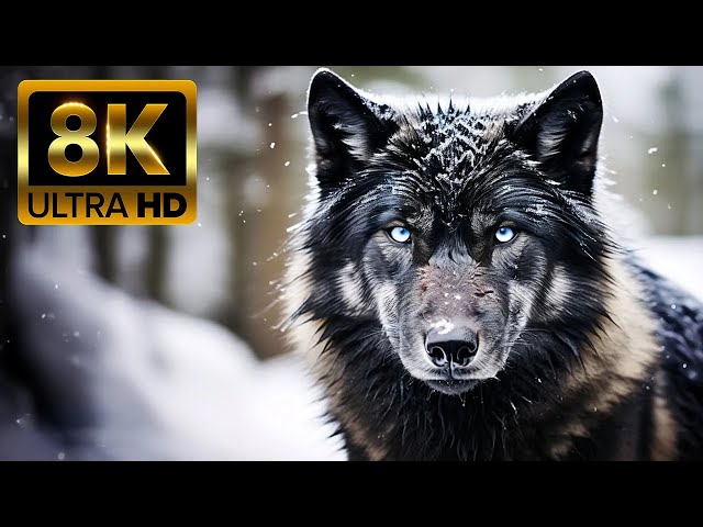 Animals of Asia 8K - Wonderful wildlife movie with soothing music (Colorfully Dynamic)
