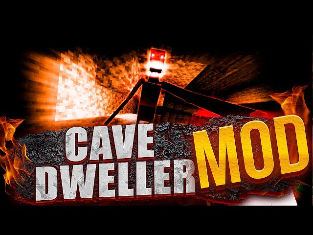 Minecraft mods Review - Cave Dweller Mod - One of the Scariest minecraft mod