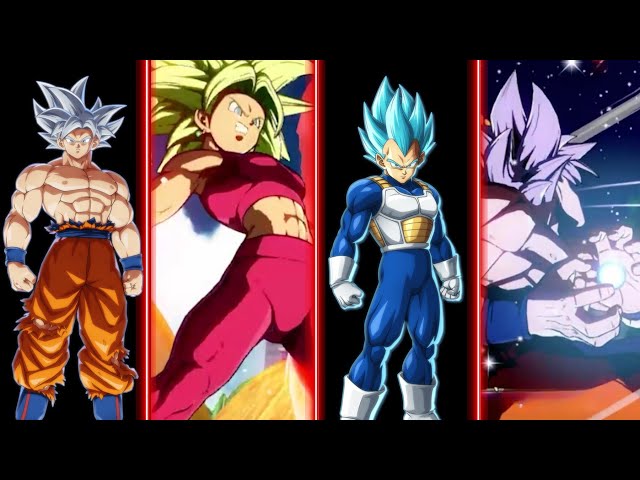DBFighterZ all Saiyan Characters Ultimate (Meteor) Attacks