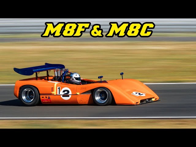 McLaren M8C & M8F CanAm monsters | 8000cc / 740hp