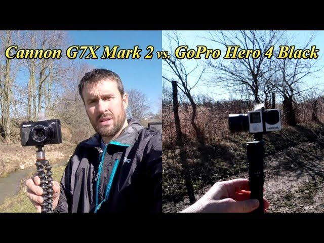 Cannon G7X Mark 2 vs. GoPro Hero 4 Black