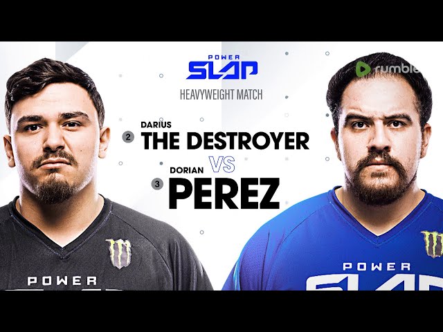 THE DESTROYER vs PEREZ | Power Slap 2 - Main Card
