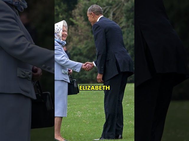 Weird gift from Obama to Queen Elizabeth #shorts