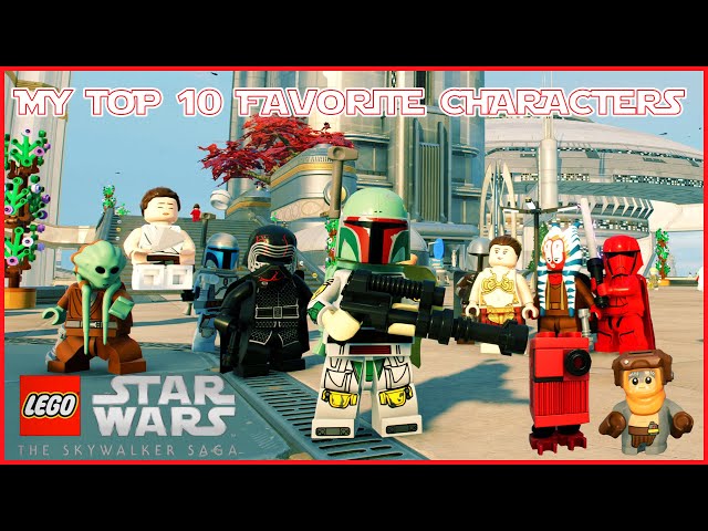 My Top 10 Favorite Characters in LEGO Star Wars The Skywalker Saga