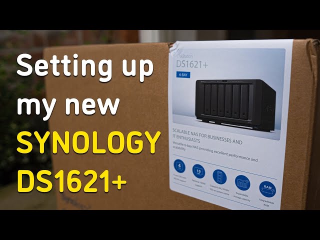 Setting up my new Synology DS1621+