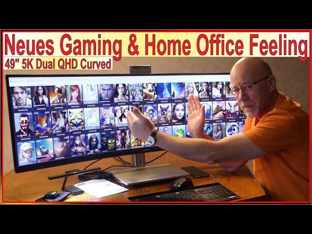 Neues Gaming & Büro Feeling - Philips 49" Dual QHD 5K Curved Monitor für Gamer & Home Office im Test
