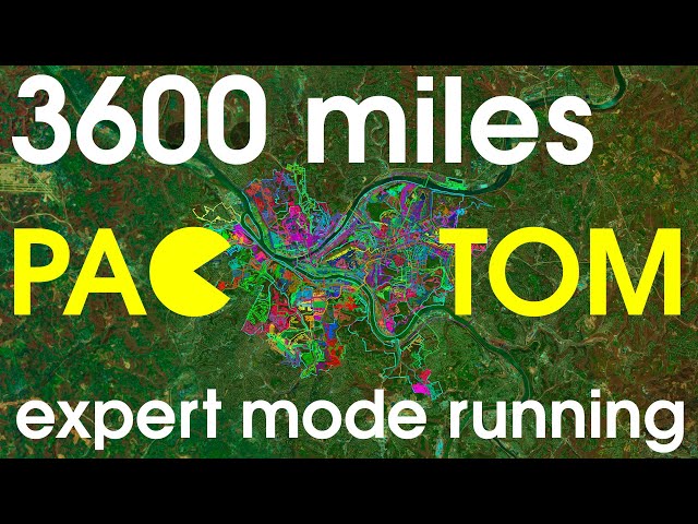 How I ran the length of every street in Pittsburgh: PAC TOM