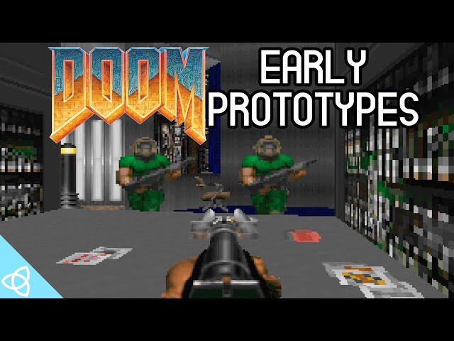 Doom - Early Prototypes and Beta Gameplay Inside id Software in 1993