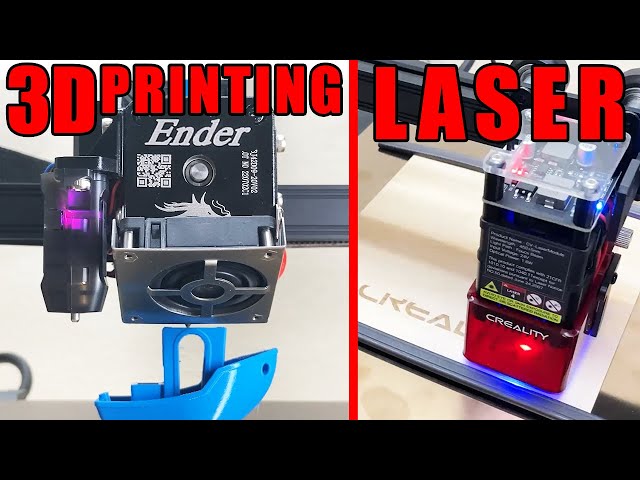 Creality Ender 3 S1 PRO 3D Printer + Laser Module Review