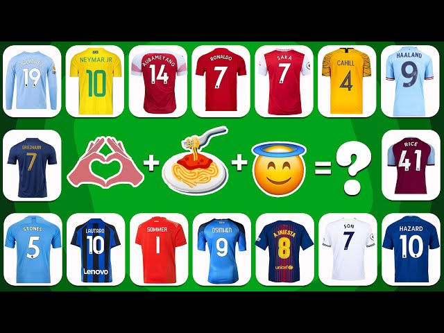 (FULL 116) Guess the Football player by Emoji, PET, transfer,Ronaldo, Messi, Neymar|Mbappe