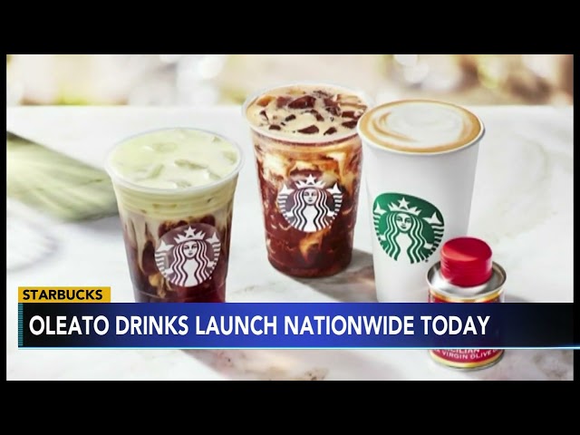 Starbucks launches its olive oil-infused beverages nationwide