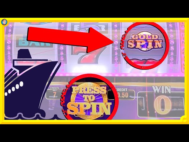 Cruise Ship Casino Slots Bonus Compilation - up to $12.50 Per Spin!