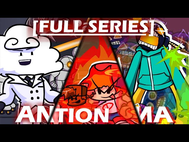 [FULL SERIES] Whitty vs Boyfriend Fire Fight (Friday Night Funkin' Animation)