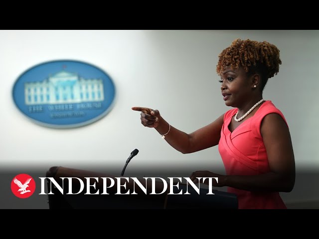 Watch again: Karine Jean-Pierre holds White House briefing after Supreme Court cancels student debt
