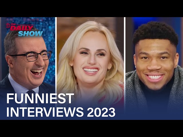 Nine Hilarious Guest Moments from 2023 | The Daily Show