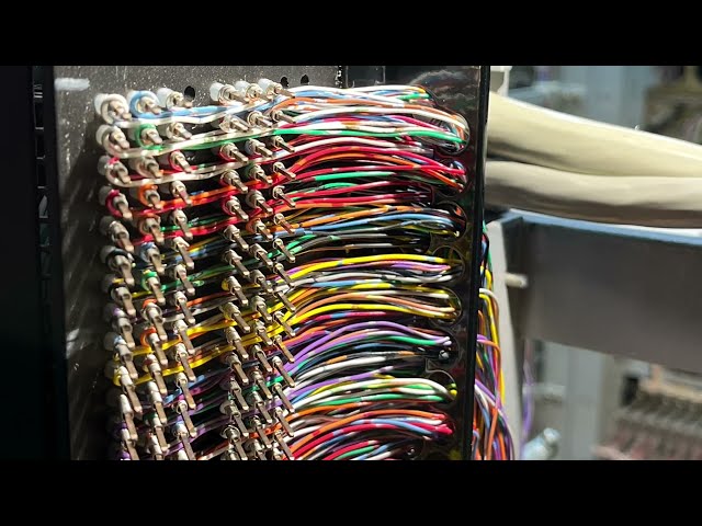 Part 3 AE Strowger step system wiring.