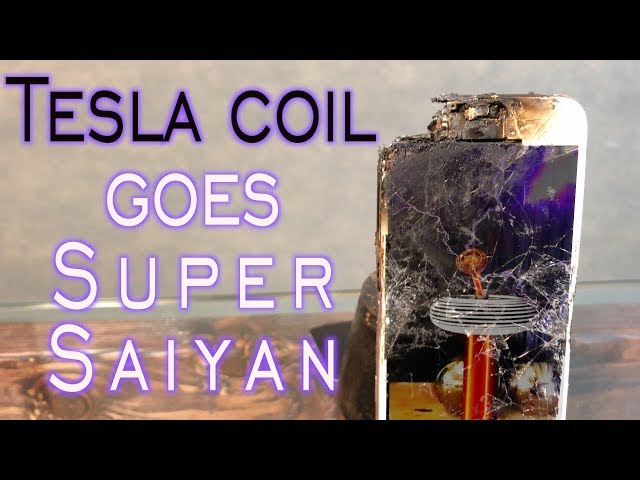 iPhone Vaporized by Lightning from Giant Tesla Coil ( ft. ArcAttack )